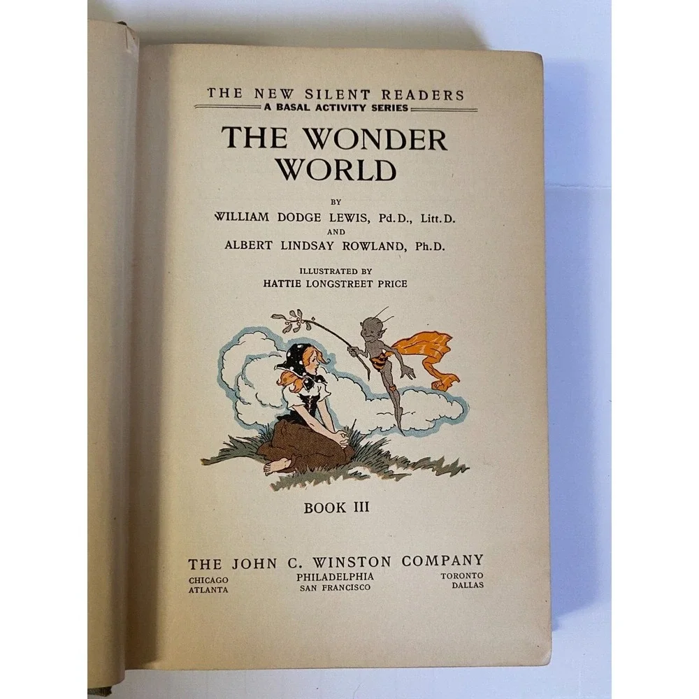 Lot Set‎ of 2 The New Silent Readers Book One New Friends & Two The Wonder World